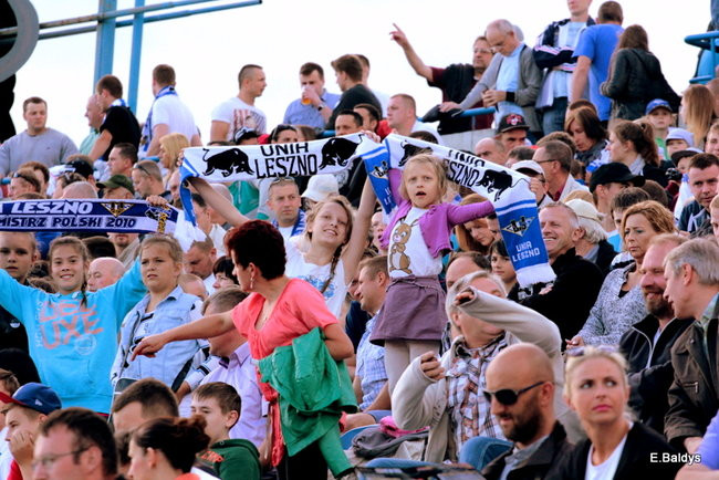 Kibice przepraszają prezesa Unii Leszno (zdjęcia)