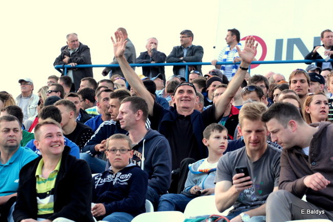 Kibice przepraszają prezesa Unii Leszno (zdjęcia)