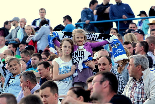 Kibice przepraszają prezesa Unii Leszno (zdjęcia)