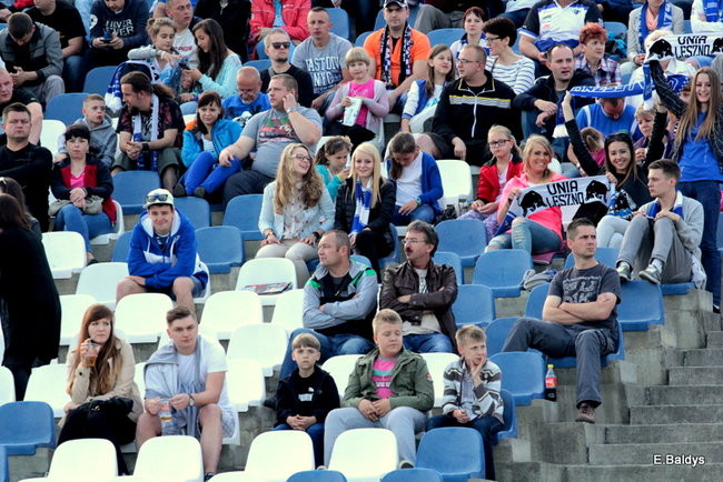 Kibice przepraszają prezesa Unii Leszno (zdjęcia)