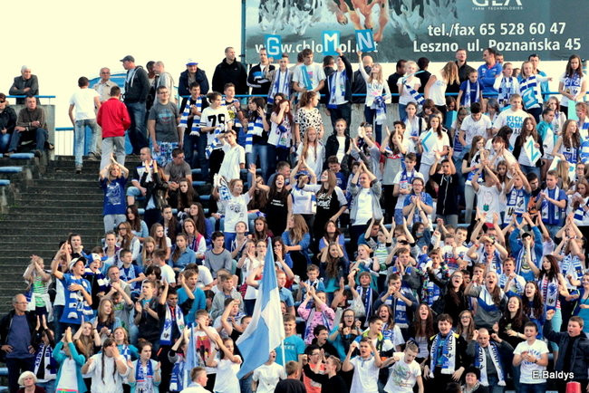 Kibice przepraszają prezesa Unii Leszno (zdjęcia)