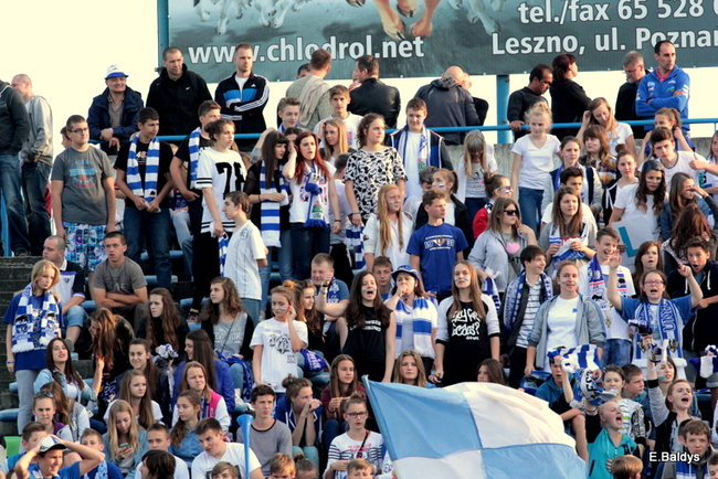 Kibice przepraszają prezesa Unii Leszno (zdjęcia)