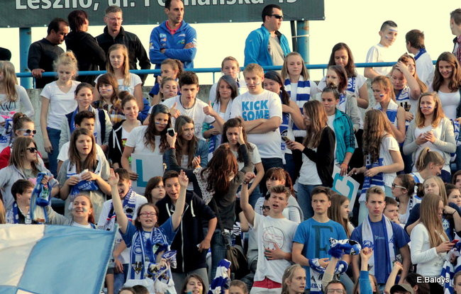 Kibice przepraszają prezesa Unii Leszno (zdjęcia)