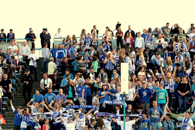 Kibice przepraszają prezesa Unii Leszno (zdjęcia)