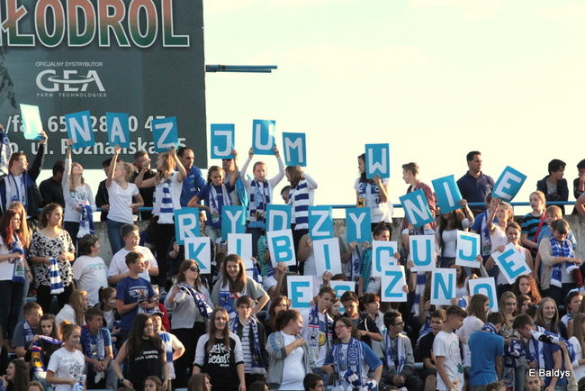 Kibice przepraszają prezesa Unii Leszno (zdjęcia)