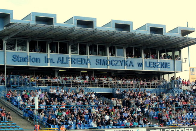 Kibice przepraszają prezesa Unii Leszno (zdjęcia)