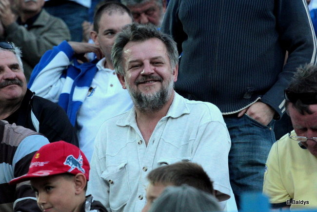 Kibice przepraszają prezesa Unii Leszno (zdjęcia)