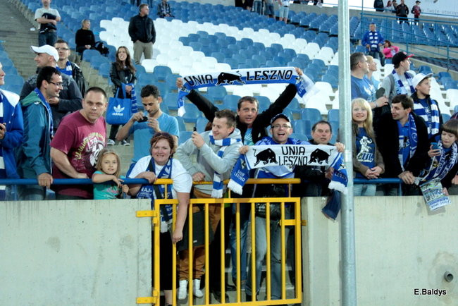 Kibice przepraszają prezesa Unii Leszno (zdjęcia)