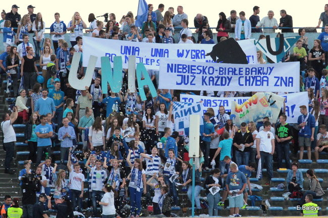 Kibice przepraszają prezesa Unii Leszno (zdjęcia)