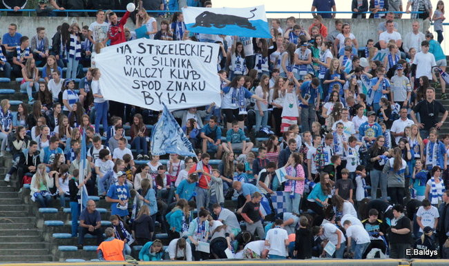 Kibice przepraszają prezesa Unii Leszno (zdjęcia)