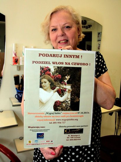 Setne ścięcie, pierwsza peruka (zdjęcia)