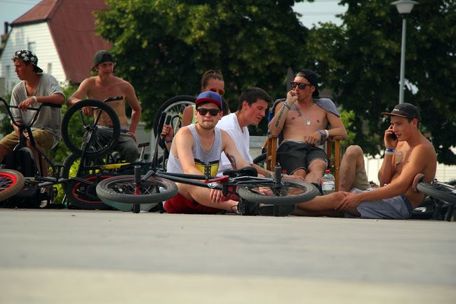BMX-owa impreza jeszcze większa (dźwięk i zdjęcia)