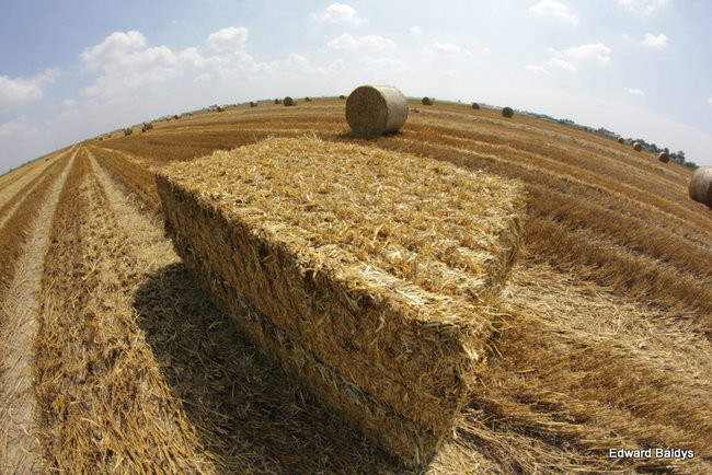 Prasa do słomy w podróży po Europie