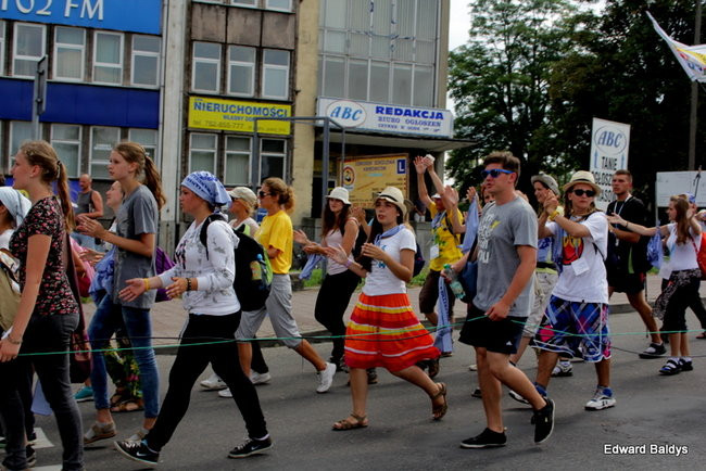 Pielgrzymi w Lesznie (zdjęcia)