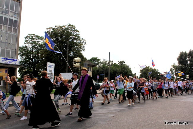 Pielgrzymi w Lesznie (zdjęcia)