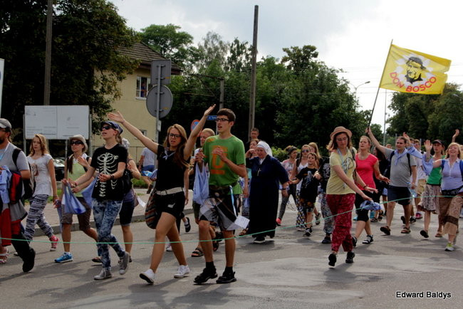 Pielgrzymi w Lesznie (zdjęcia)