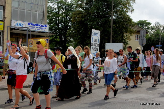 Pielgrzymi w Lesznie (zdjęcia)