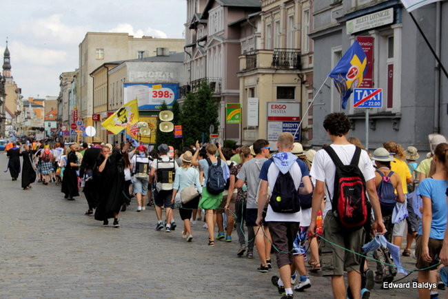 Pielgrzymi w Lesznie (zdjęcia)