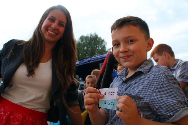 Artur z Wilkowic na dożynkach zgarnął główną nagrodę (zdjęcia)