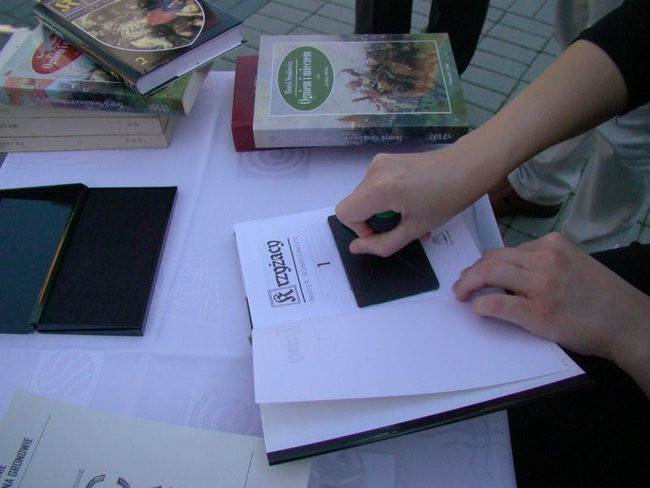 Na Gronowie czytali Trylogię (zdjęcia)