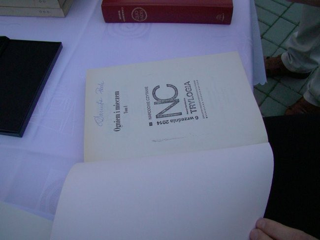 Na Gronowie czytali Trylogię (zdjęcia)