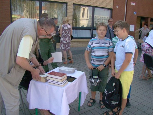 Na Gronowie czytali Trylogię (zdjęcia)