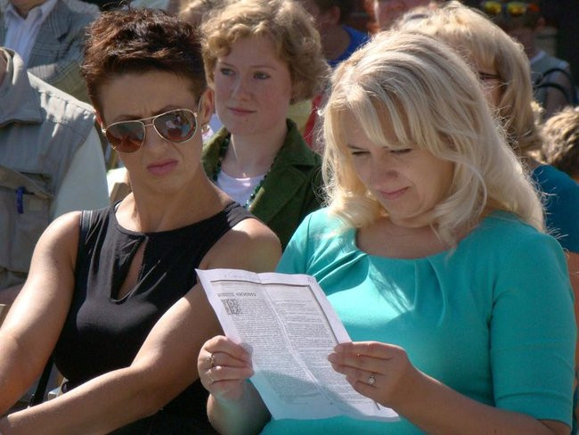 Na Gronowie czytali Trylogię (zdjęcia)