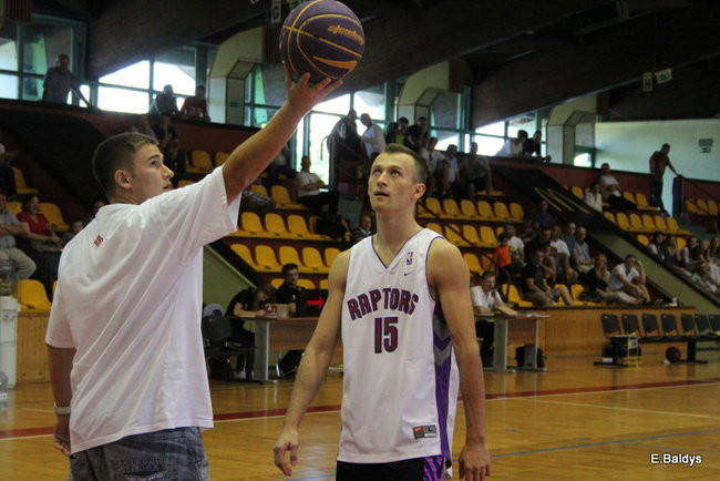 Sparing koszykarzy (zdjęcia)