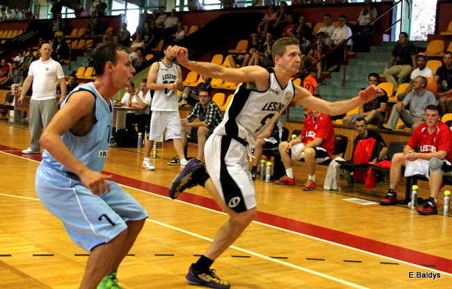 Sparing koszykarzy (zdjęcia)