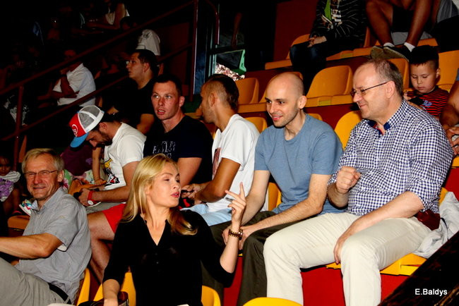 Sparing koszykarzy (zdjęcia)