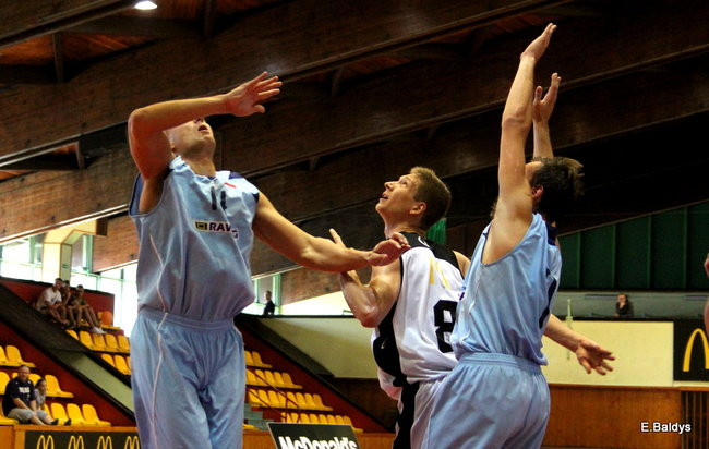 Sparing koszykarzy (zdjęcia)