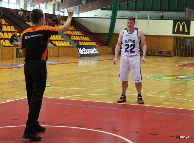 Sparing koszykarzy (zdjęcia)