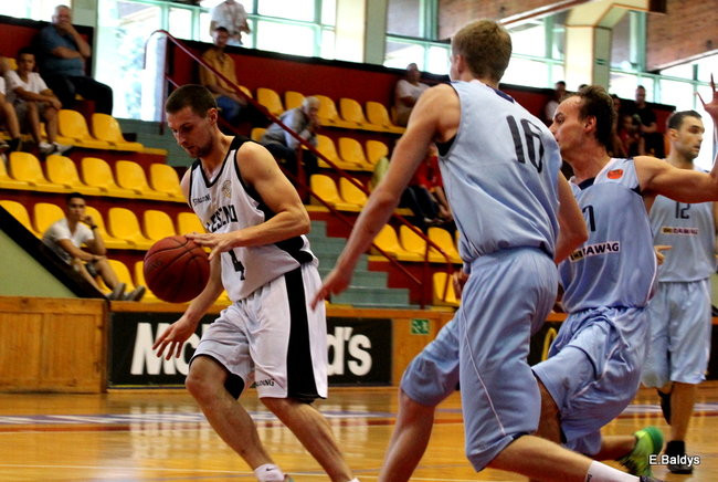 Sparing koszykarzy (zdjęcia)