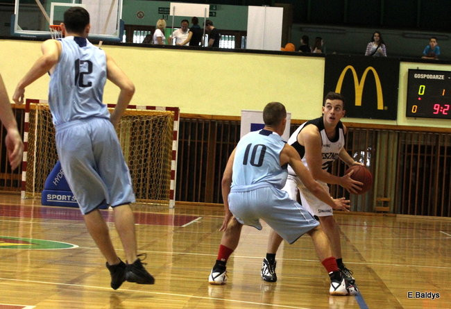 Sparing koszykarzy (zdjęcia)