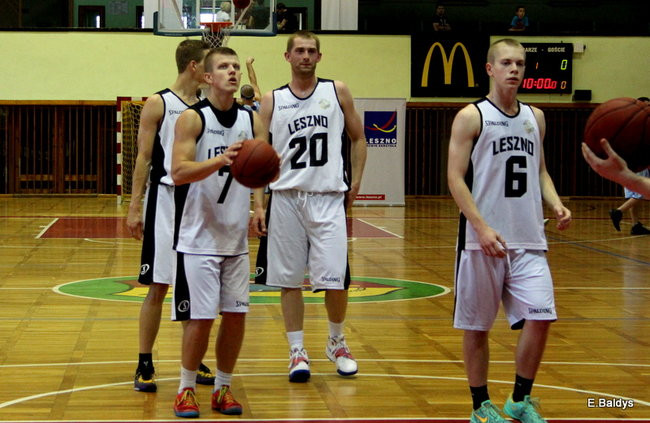 Sparing koszykarzy (zdjęcia)