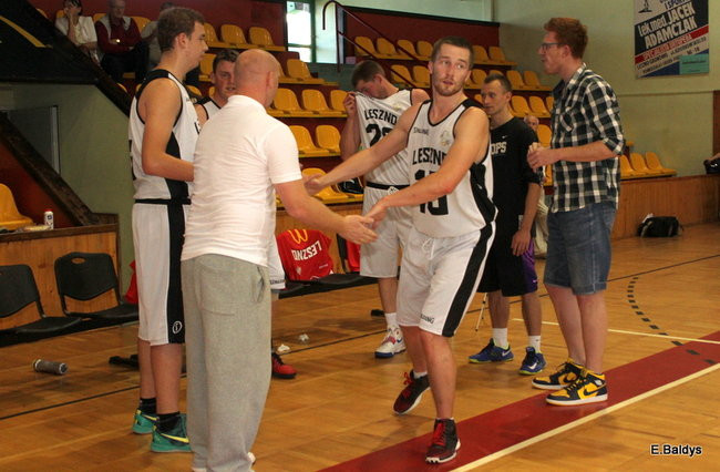 Sparing koszykarzy (zdjęcia)