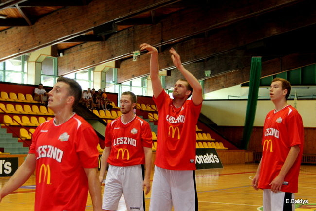 Sparing koszykarzy (zdjęcia)