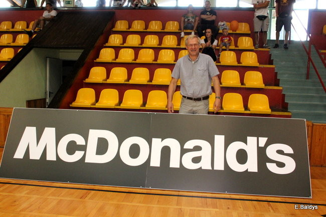 Sparing koszykarzy (zdjęcia)