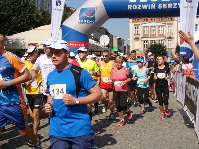 Królewski bieg ulicami Leszna (zdjęcia)