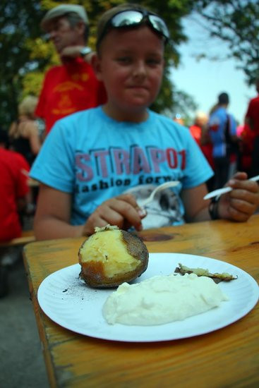 Pyszne pyry po długiej trasie (zdjęcia)