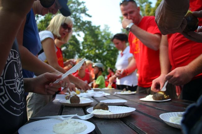 Pyszne pyry po długiej trasie (zdjęcia)