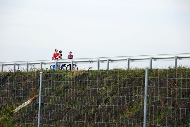 Rowerzyści przetestowali ekspresówkę (zdjęcia)