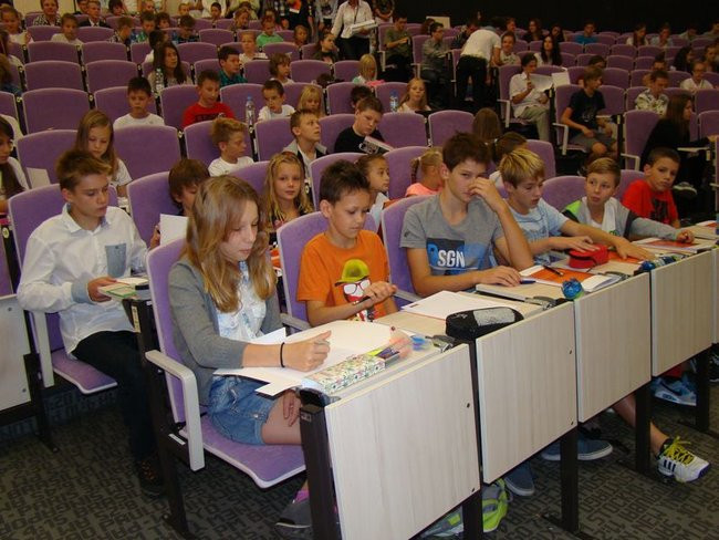 Sprawdzian z angielskiego (zdjęcia)