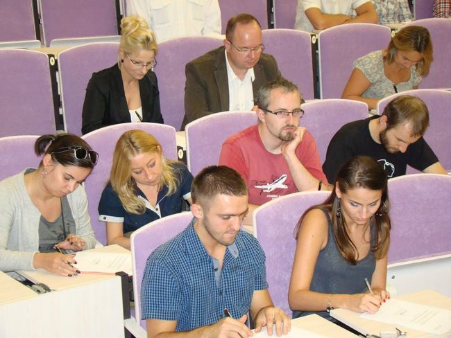 Sprawdzian z angielskiego (zdjęcia)