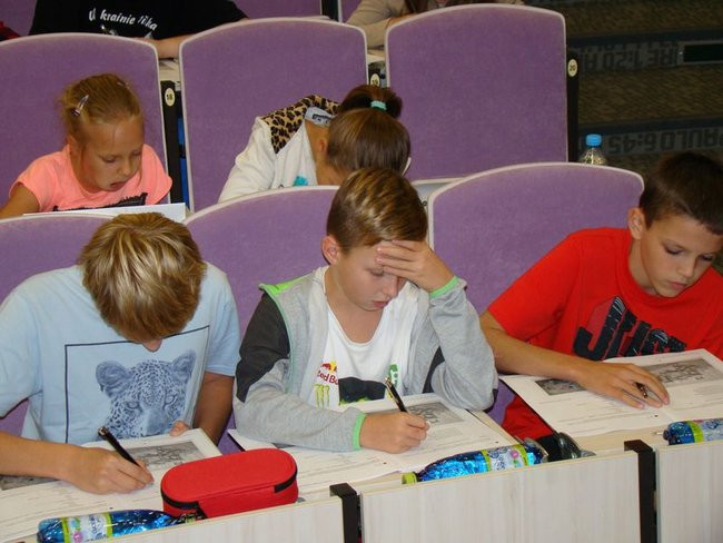 Sprawdzian z angielskiego (zdjęcia)