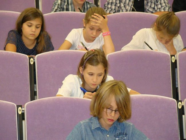 Sprawdzian z angielskiego (zdjęcia)