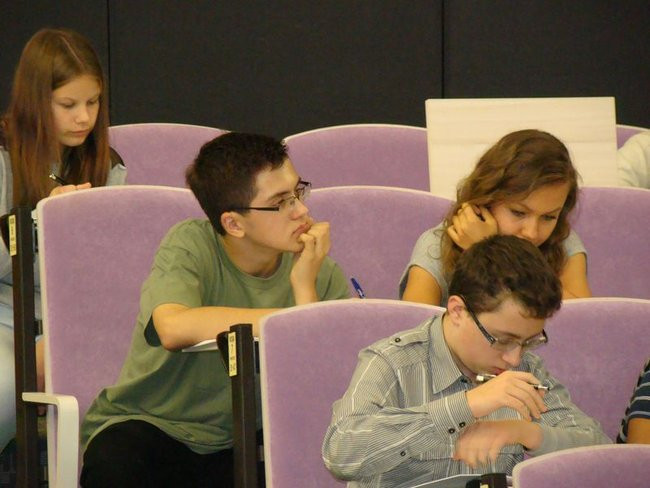 Sprawdzian z angielskiego (zdjęcia)