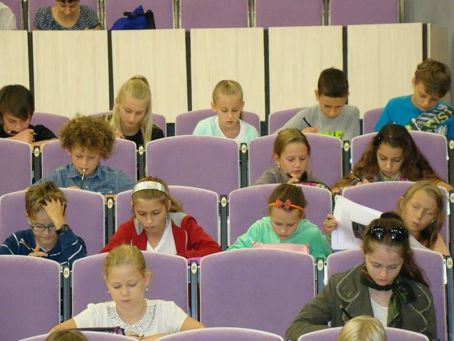 Sprawdzian z angielskiego (zdjęcia)