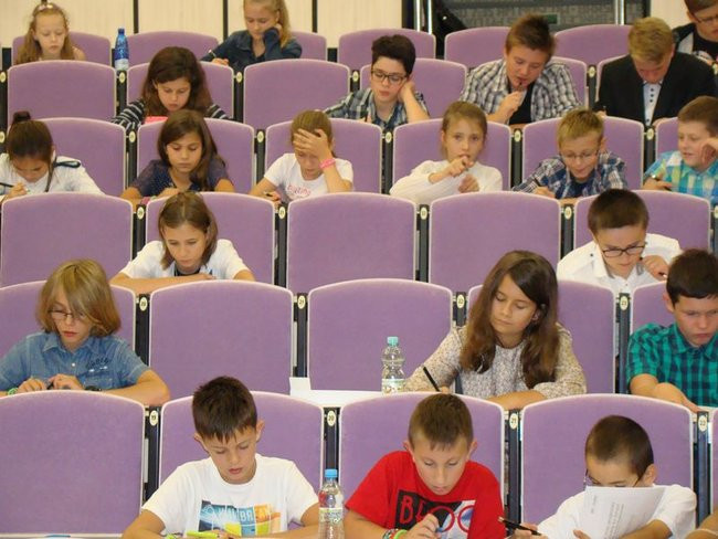 Sprawdzian z angielskiego (zdjęcia)