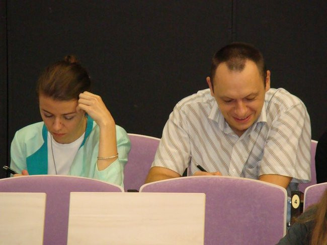 Sprawdzian z angielskiego (zdjęcia)